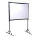 ECRAN FASTFOLD DALITE 4,2M x 3,2M RETROPROJECTION