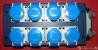 HARTING BOX > 8 x CEE P17 FEMELLE